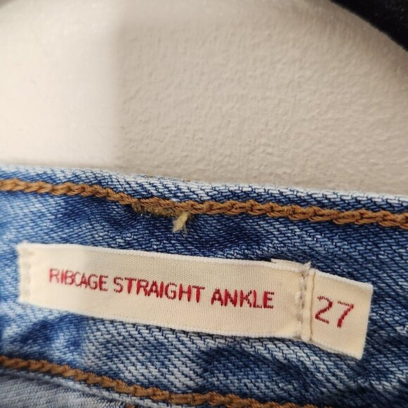 LEVIS Ribcage Straight Ankle Jeans - Picture 4 of 7